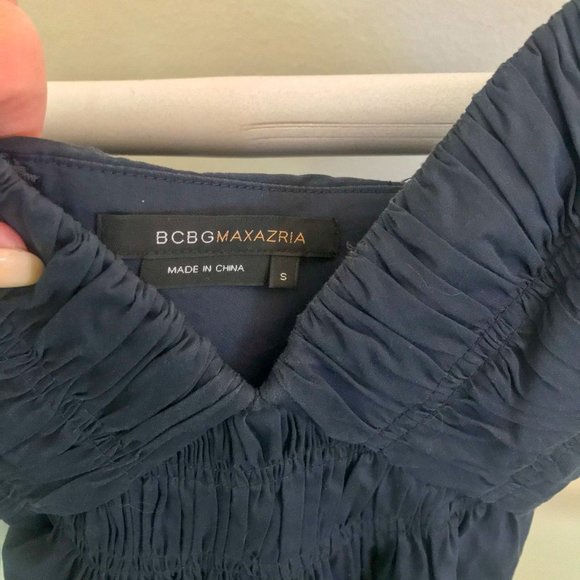 BCBG MaxAzria Navy Mini Dress - Picture 5 of 5